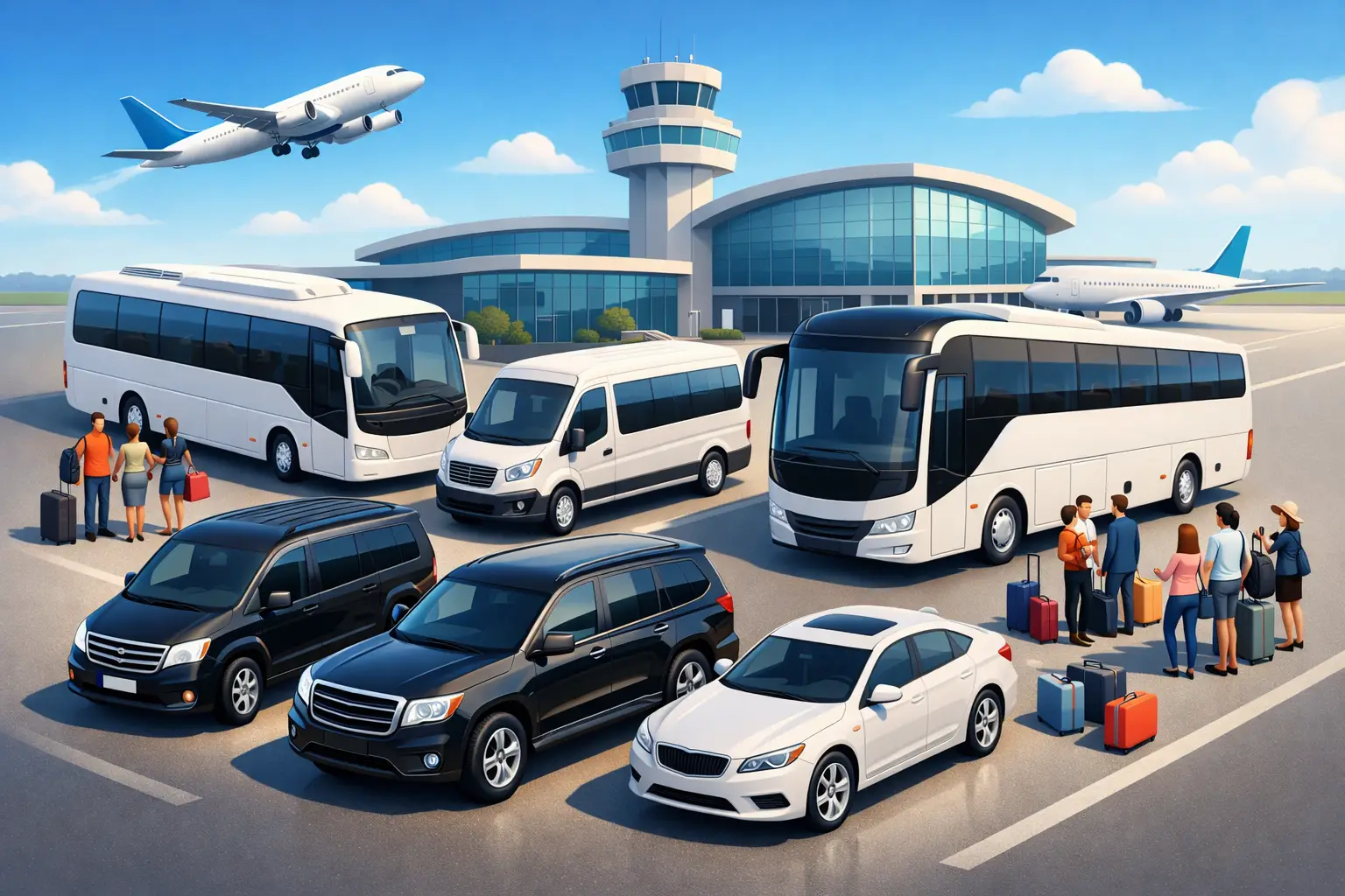 Best Transport for Airport Groups